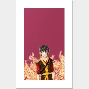 Zuko Smiling Posters and Art